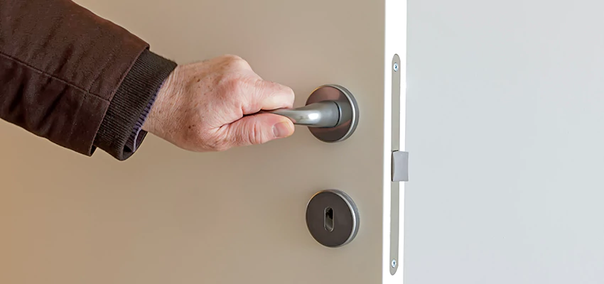 Restroom Locks Privacy Bolt Installation in Collinsville